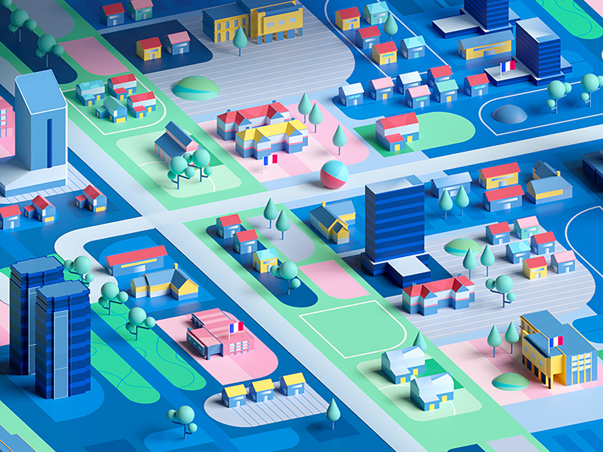CITY animation shape 2d 3d design architecture structure graphic illus.jpg