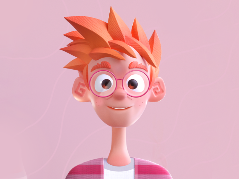 Jacob Character sculpt children young characterdesign character design.png