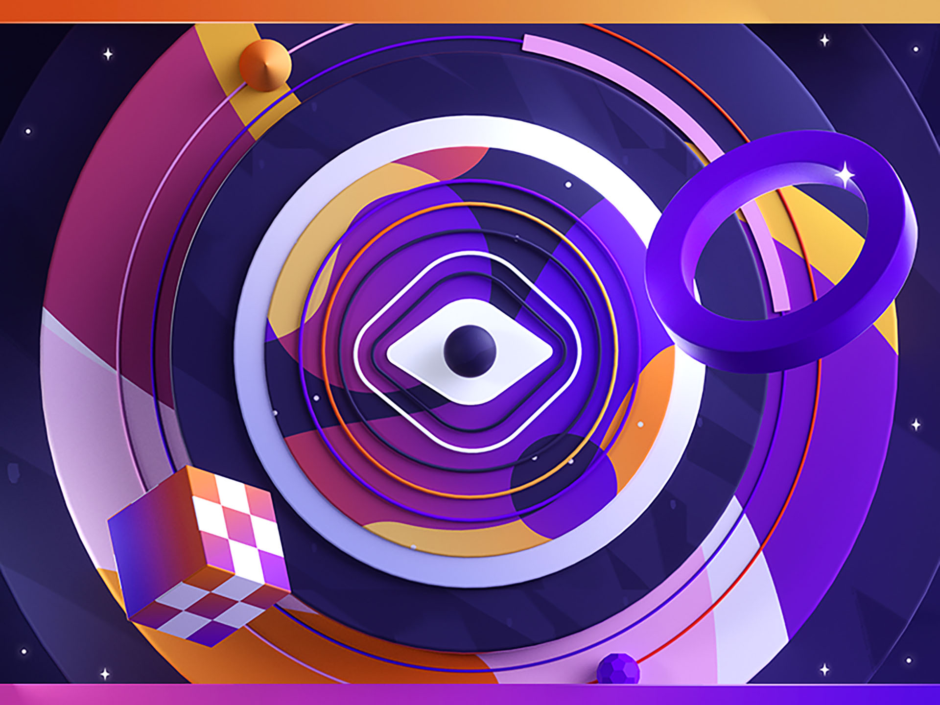 Space Circle eye space circle colors graphic illustration 36days 3d 2d.jpg