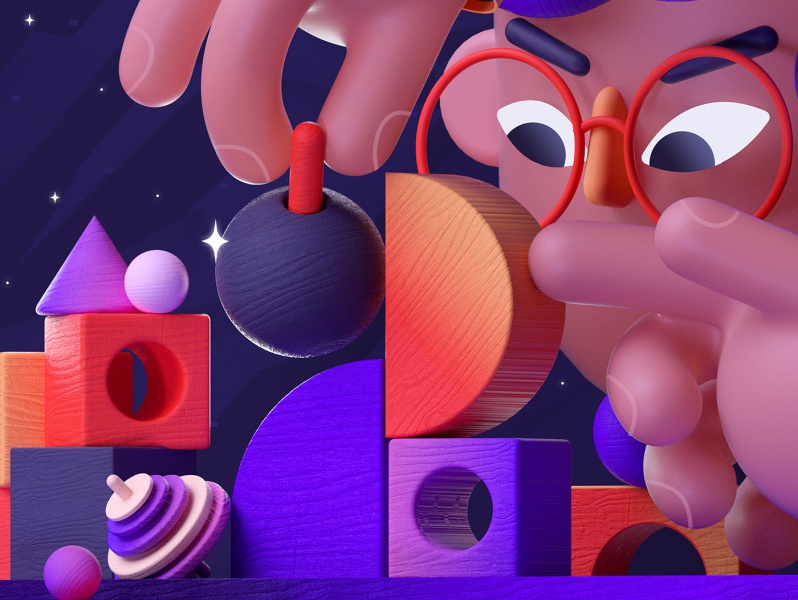 Wooden space toys character 2 toys create playing colors graphic 36day.jpg