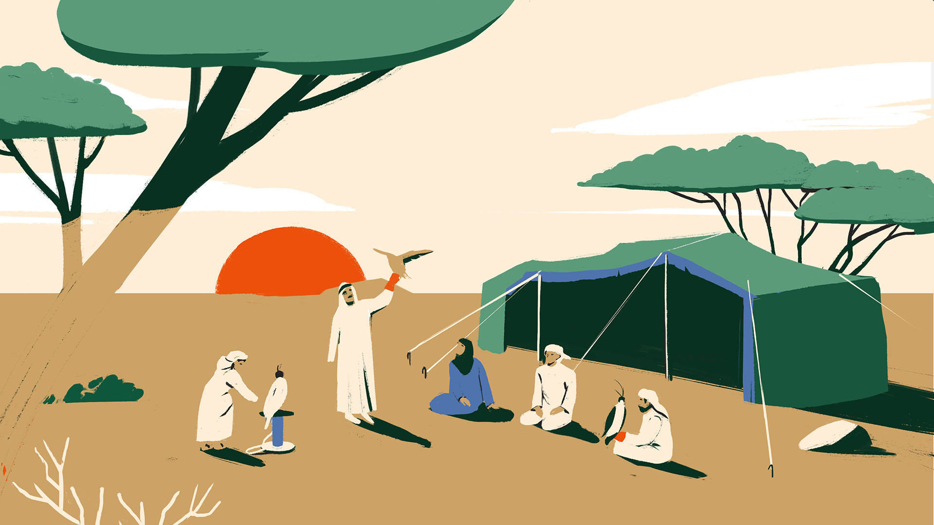 Falconry, a Living Human Heritage on Behance (8).jpg