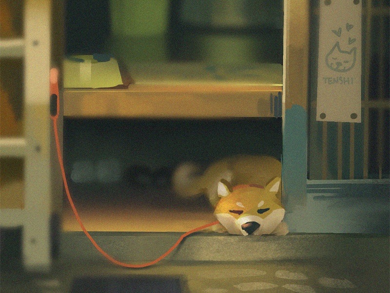 Afternoon Nap graphic background design environment design concept art.jpg