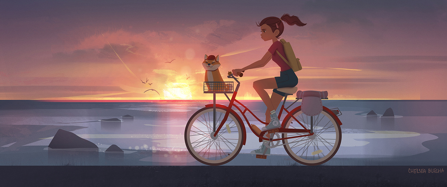 environment design sunset Ocean background digitalpainting ILLUSTRATIO.jpg