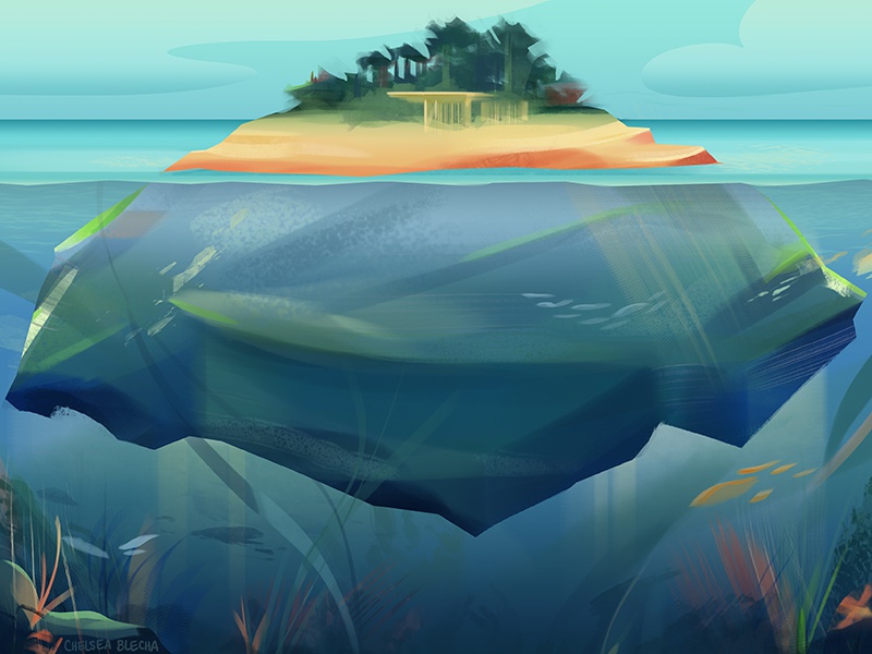 New World light concept environmentdesign illustration design underwat.jpg