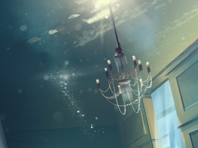 Underwater Stage aquarium underwater background background design ligh.jpg