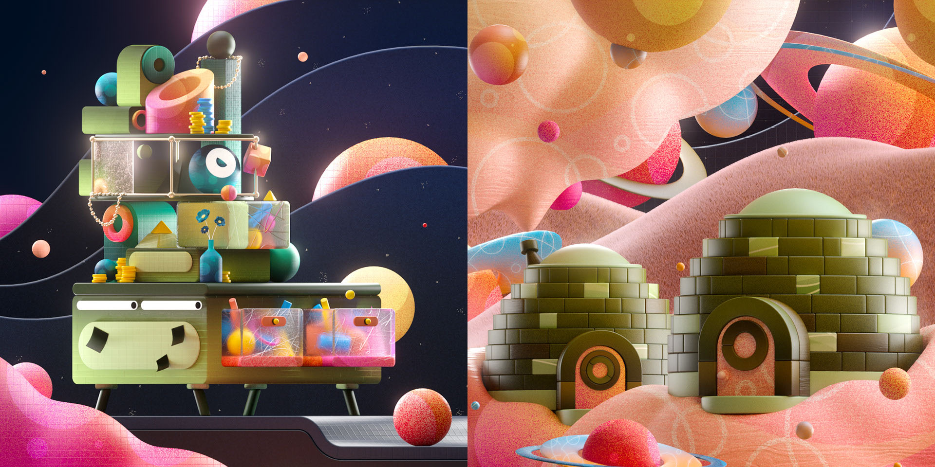 2D 36days 3D ILLUSTRATION  36daysoftype colors cute letter redshift ty (10).jpg