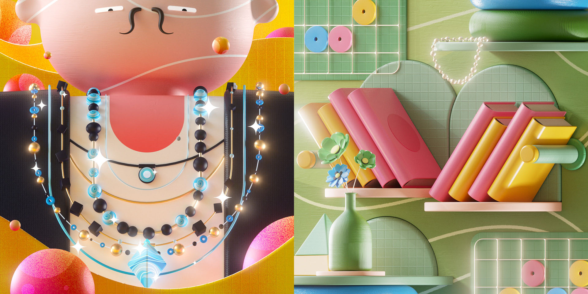 2D 36days 3D ILLUSTRATION  36daysoftype colors cute letter redshift ty (16).jpg