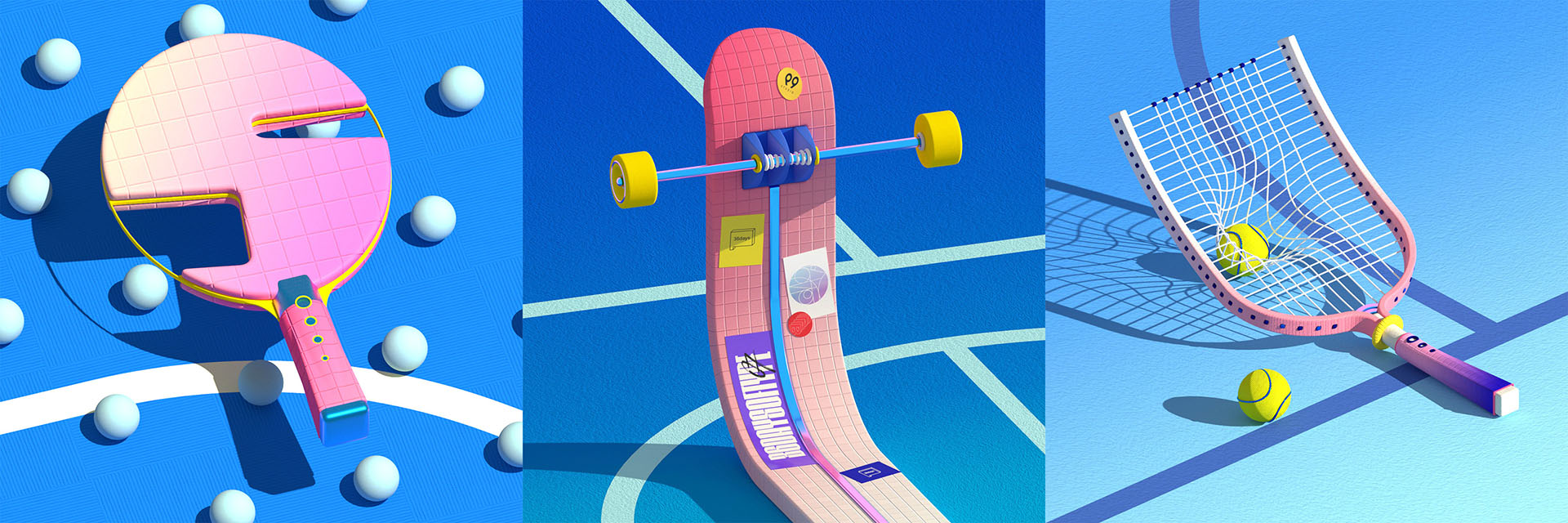 2D 36days 36daysoftype 3D art cute house ILLUSTRATION  letter colors (7).jpg