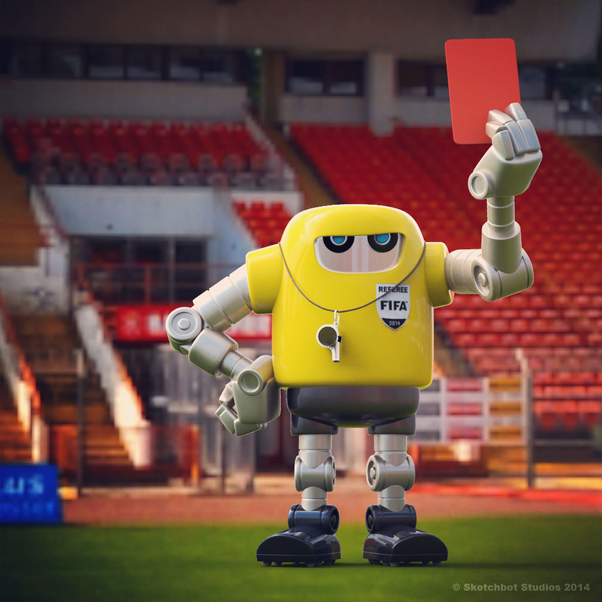 soccer robot Futbol Maya modo keyshot Sketchbot (2).jpg