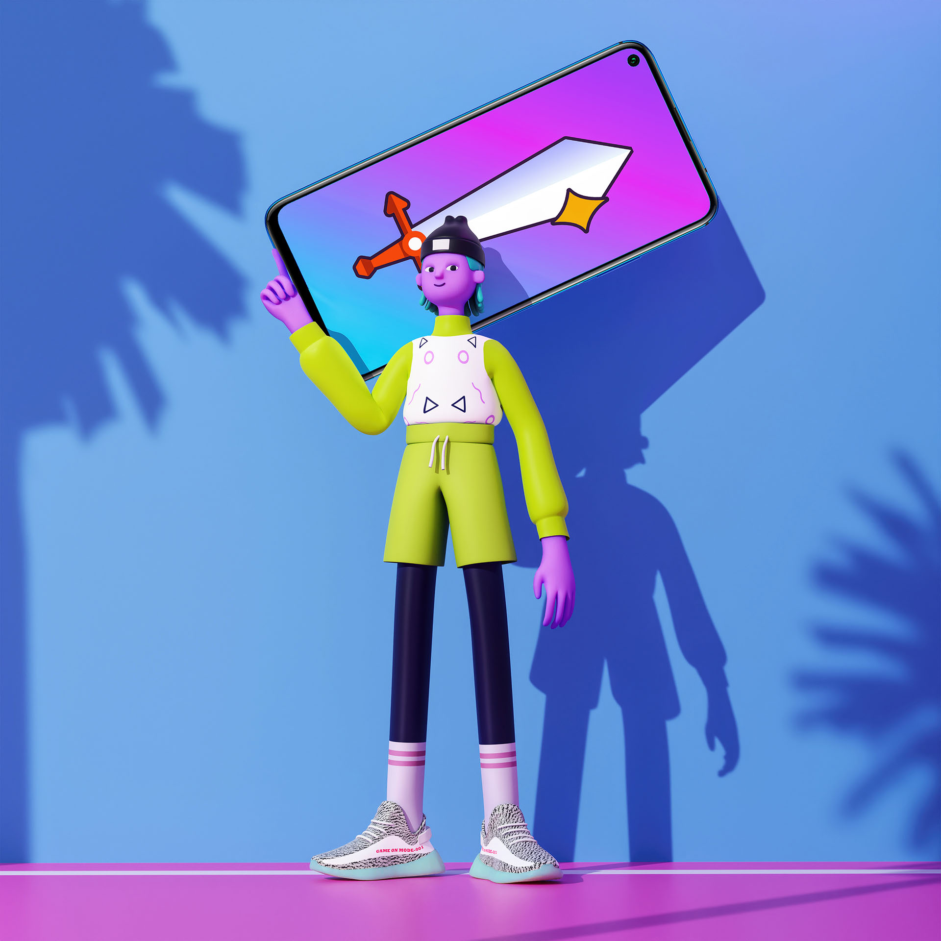 brand Character colorful Fashion  feature huawei ILLUSTRATION  inspira (2).jpg