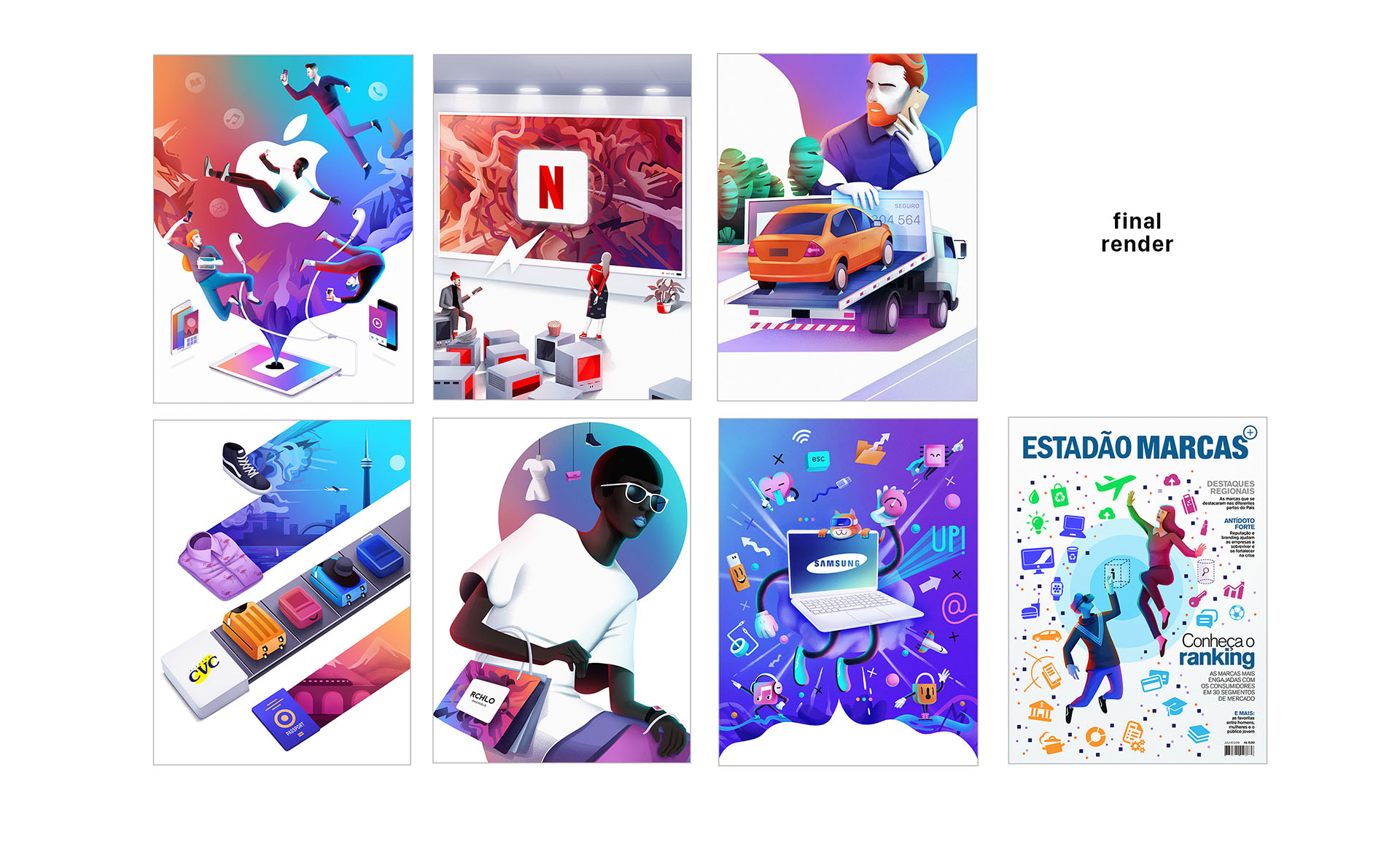brand design apple Netflix creative ILLUSTRATION  editorial magazine i (8).jpg