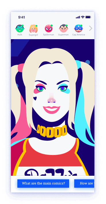 Chat Heroes - experience on Behance (2).gif