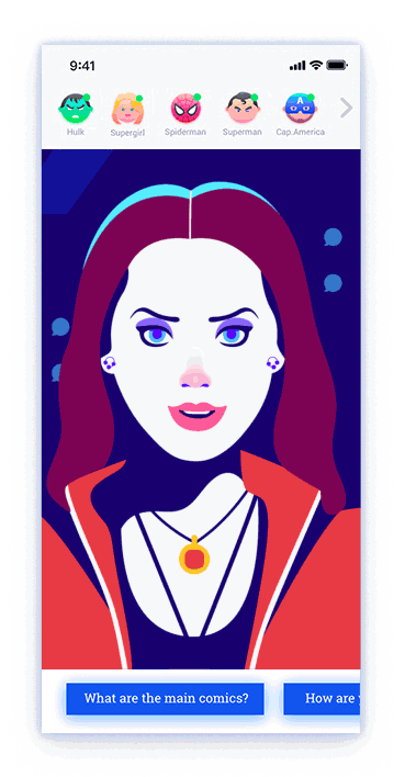 Chat Heroes - experience on Behance (12).gif