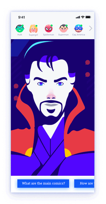 Chat Heroes - experience on Behance (14).gif