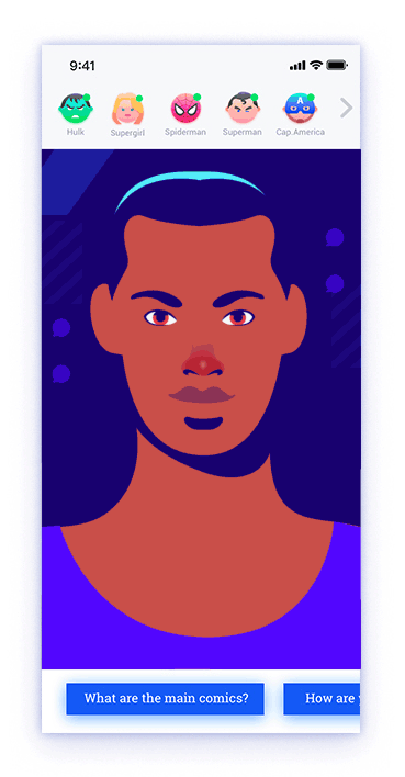 Chat Heroes - experience on Behance (18).gif