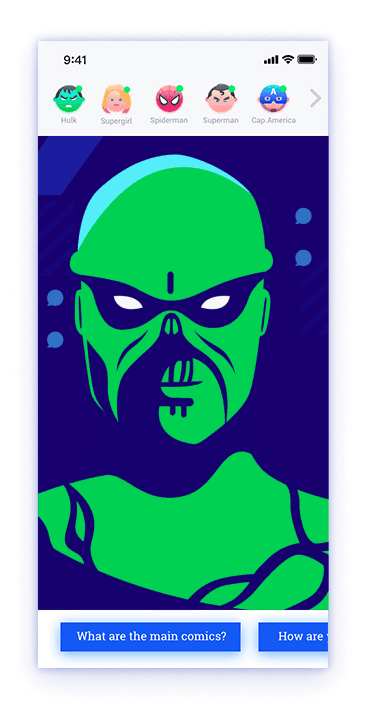 Chat Heroes - experience on Behance (20).gif