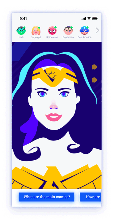 Chat Heroes - experience on Behance (19).gif