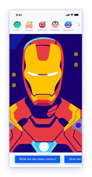 Chat Heroes - experience on Behance (21).gif