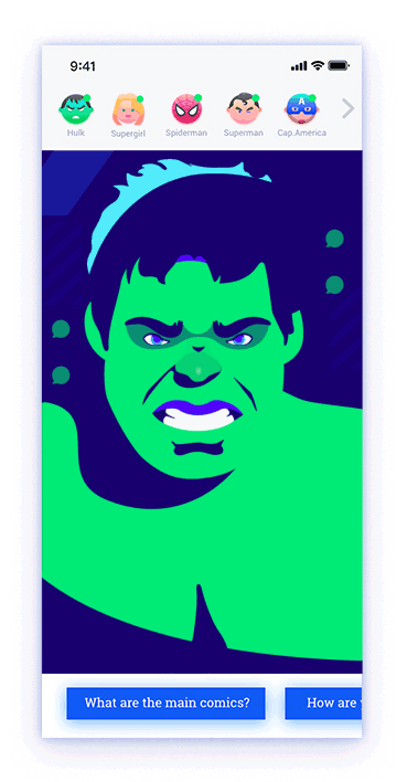 Chat Heroes - experience on Behance (22).gif