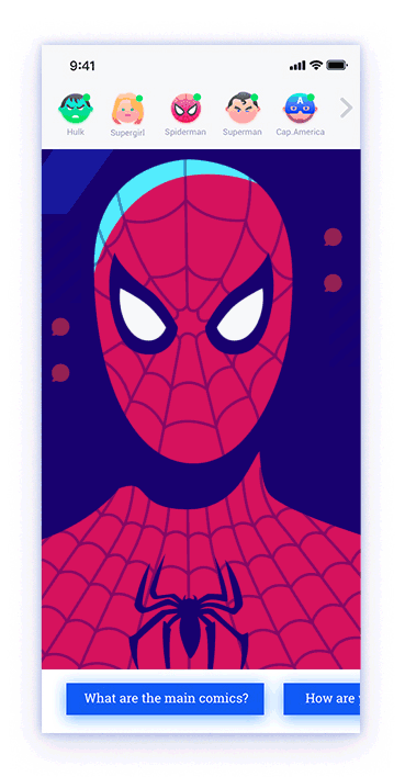 Chat Heroes - experience on Behance (27).gif