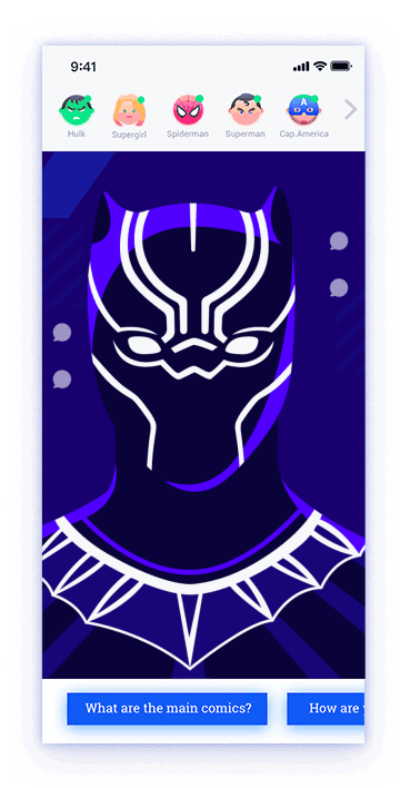 Chat Heroes - experience on Behance (29).gif