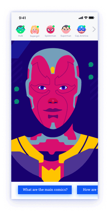 Chat Heroes - experience on Behance (30).gif