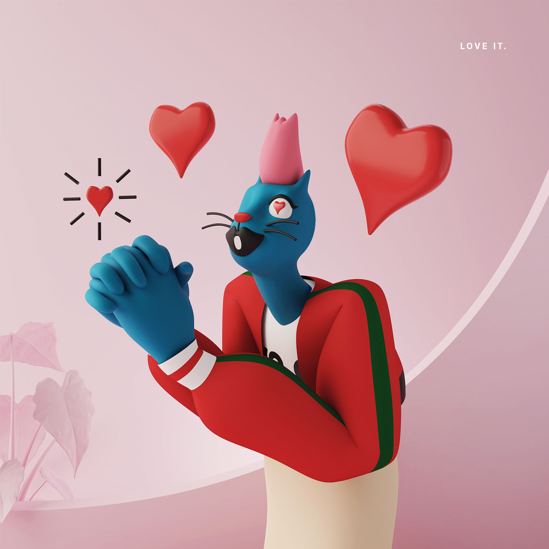 design inspiration 3D Character huawei cinema4d Advertising  creative (11).jpg