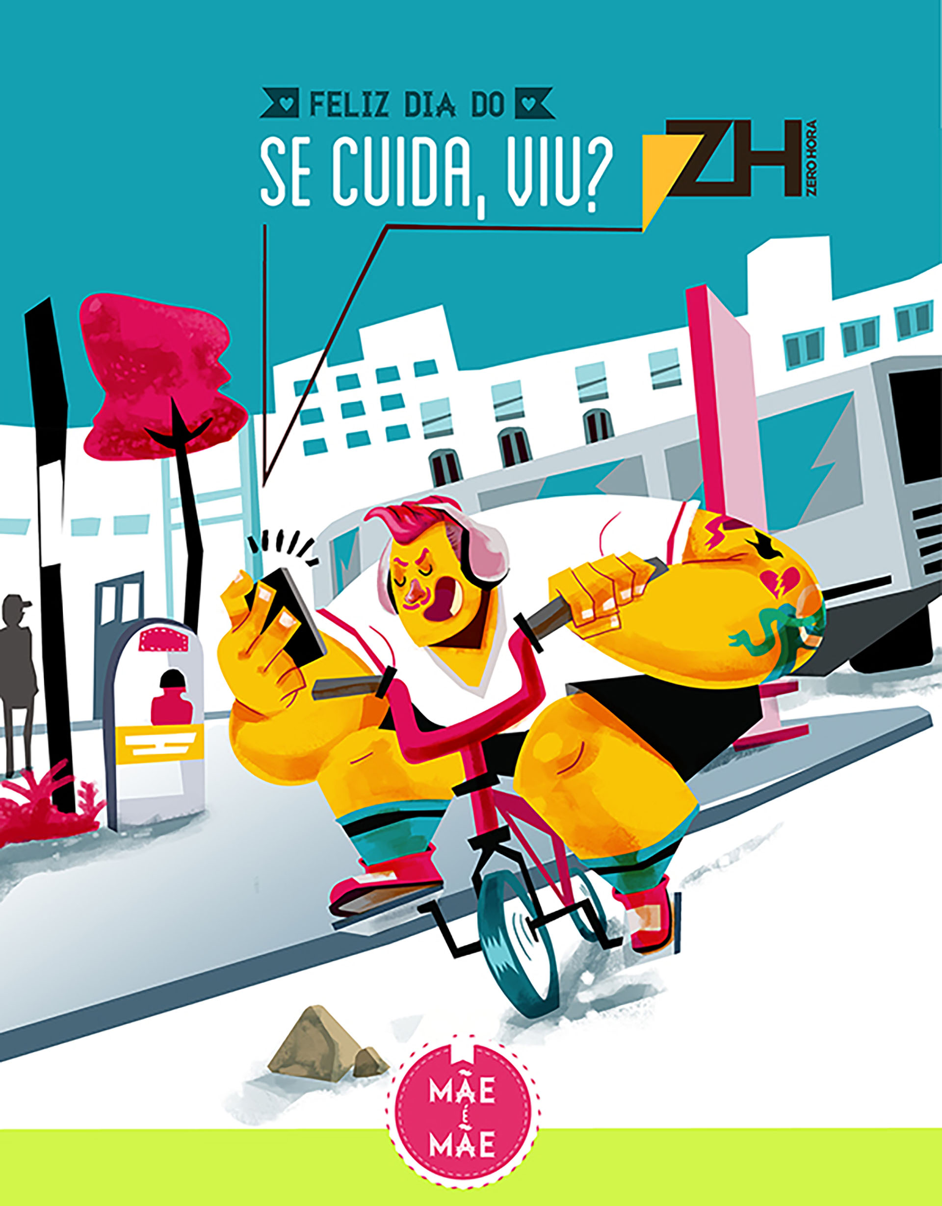 flat campaign Character cards iphone illustrations editorial beach Lov (2).jpg
