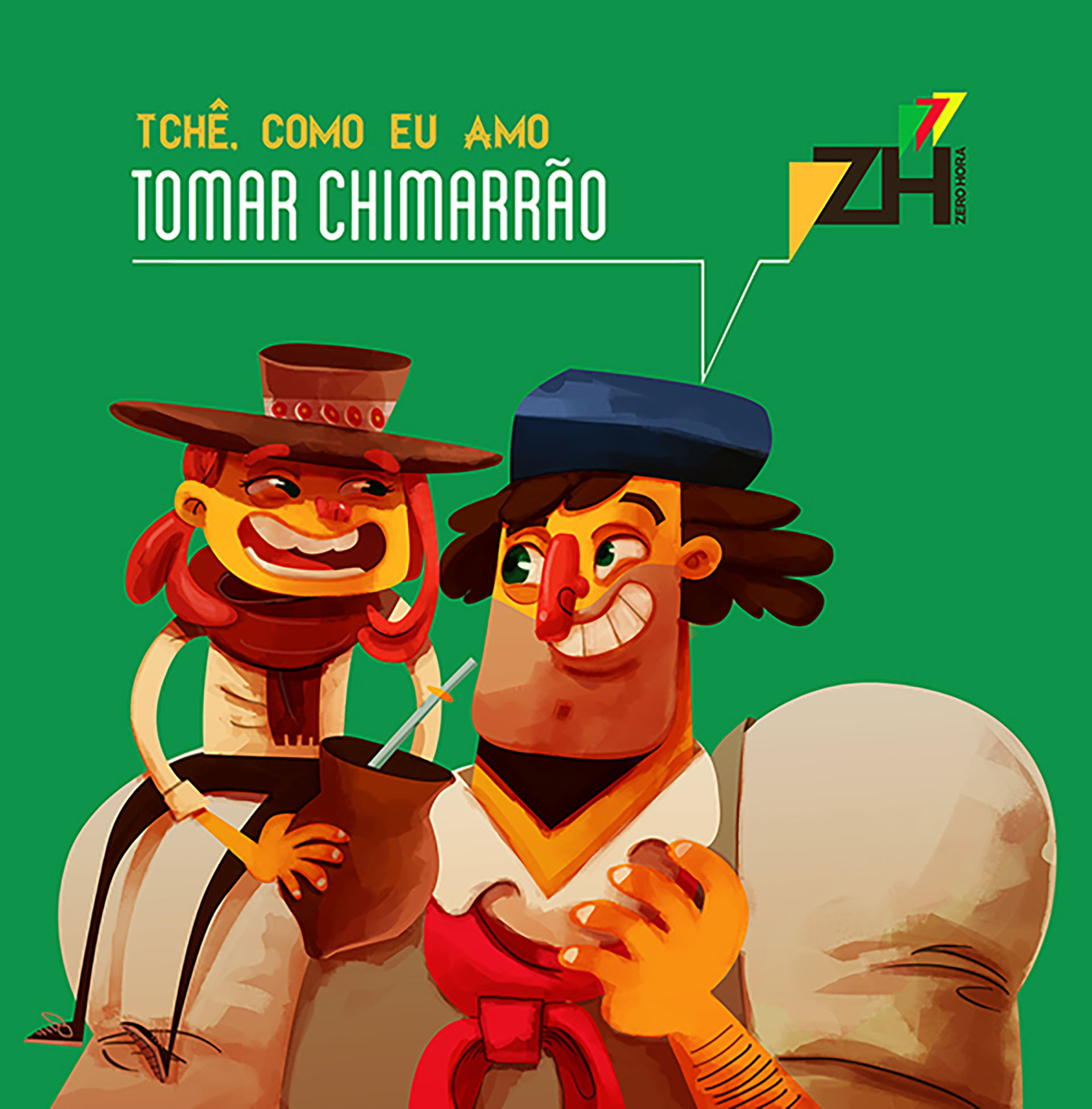 flat campaign Character cards iphone illustrations editorial beach Lov (9).jpg