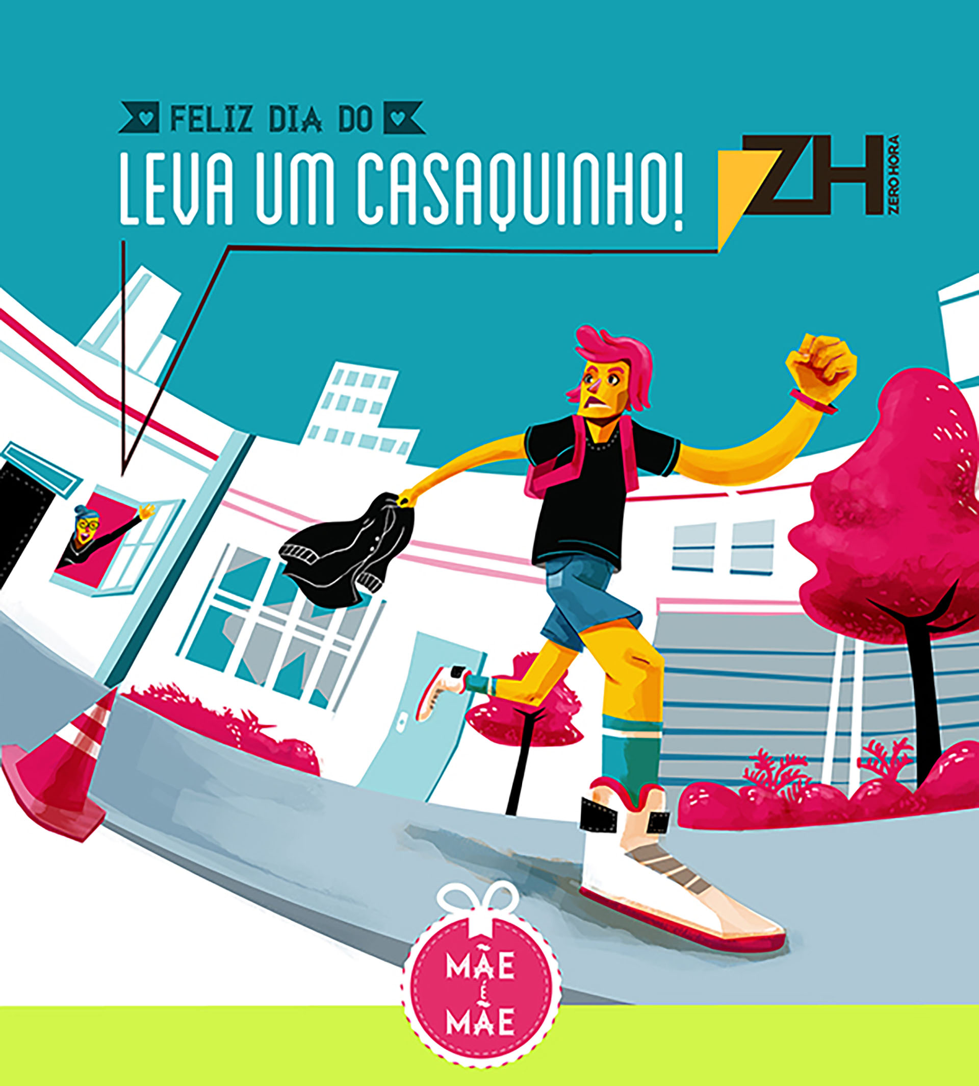 flat campaign Character cards iphone illustrations editorial beach Lov.jpg