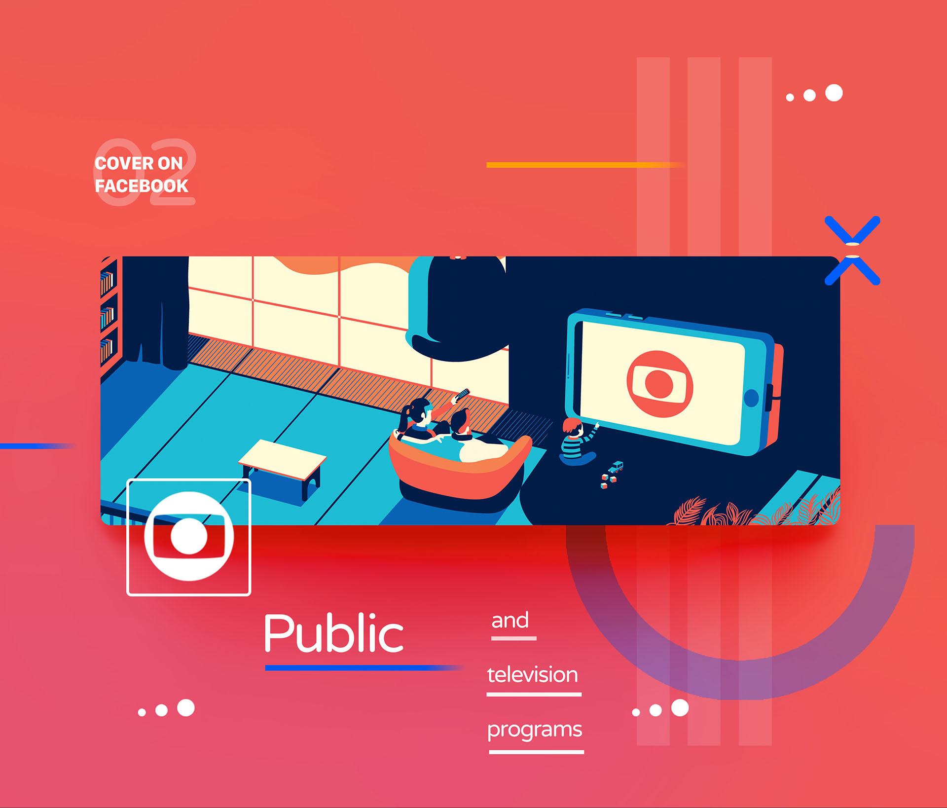 Globo facebook UI ux Character google creative inspiration poster phot (8).jpg