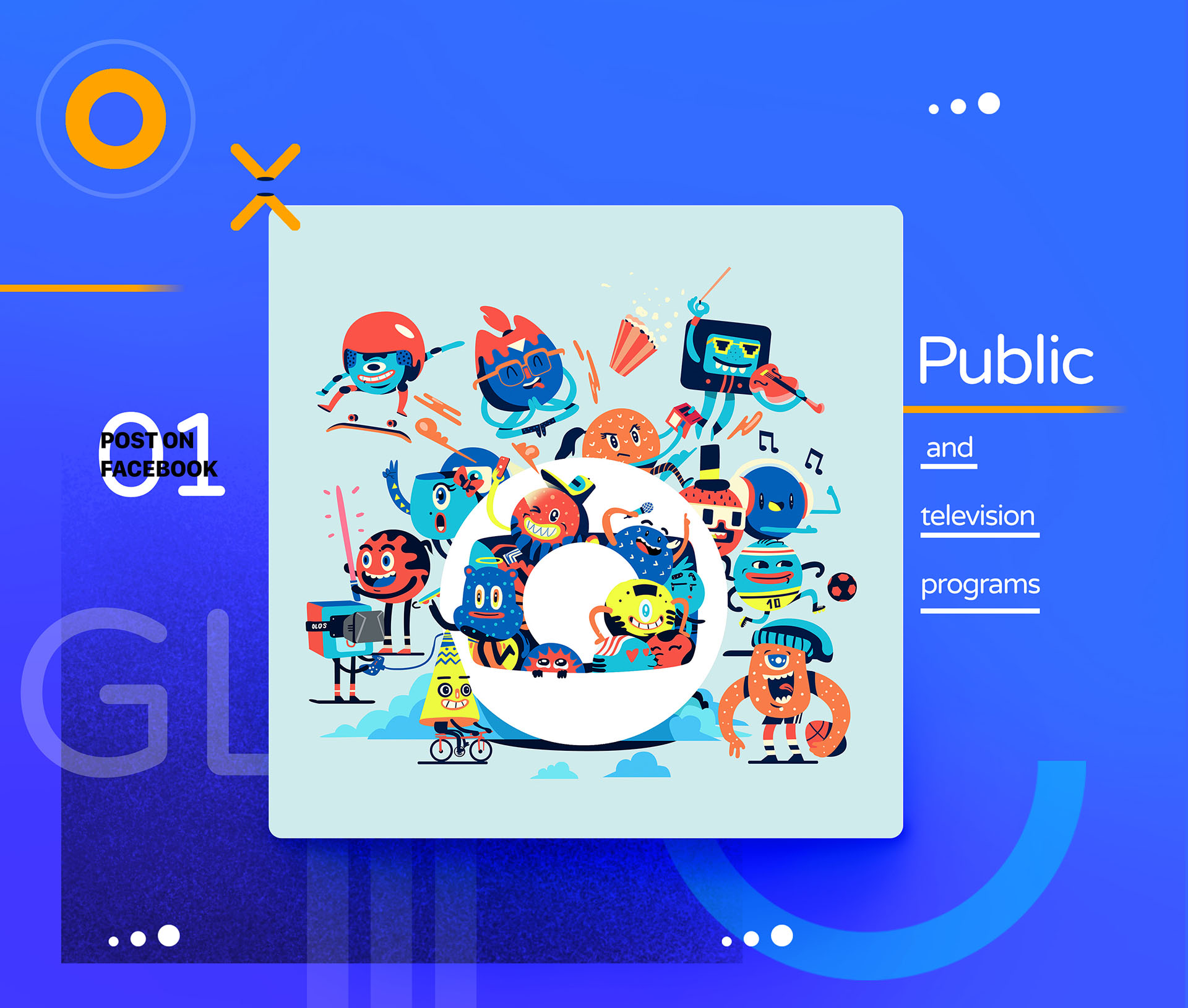 Globo facebook UI ux Character google creative inspiration poster phot.jpg