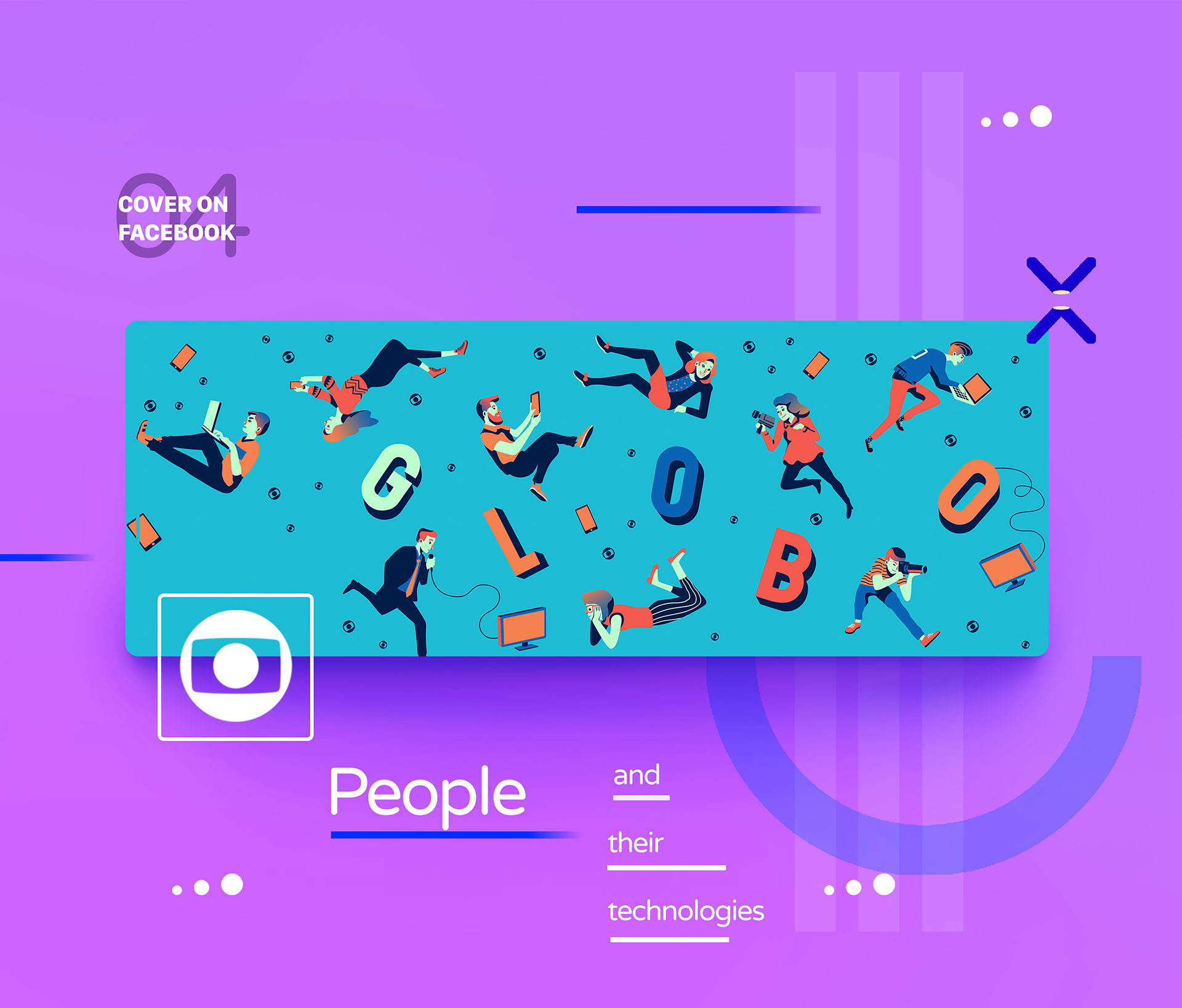Globo facebook UI ux Character google creative inspiration poster phot (10).jpg