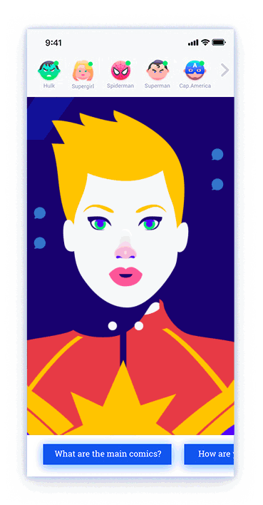 Chat Heroes - experience on Behance (7).gif