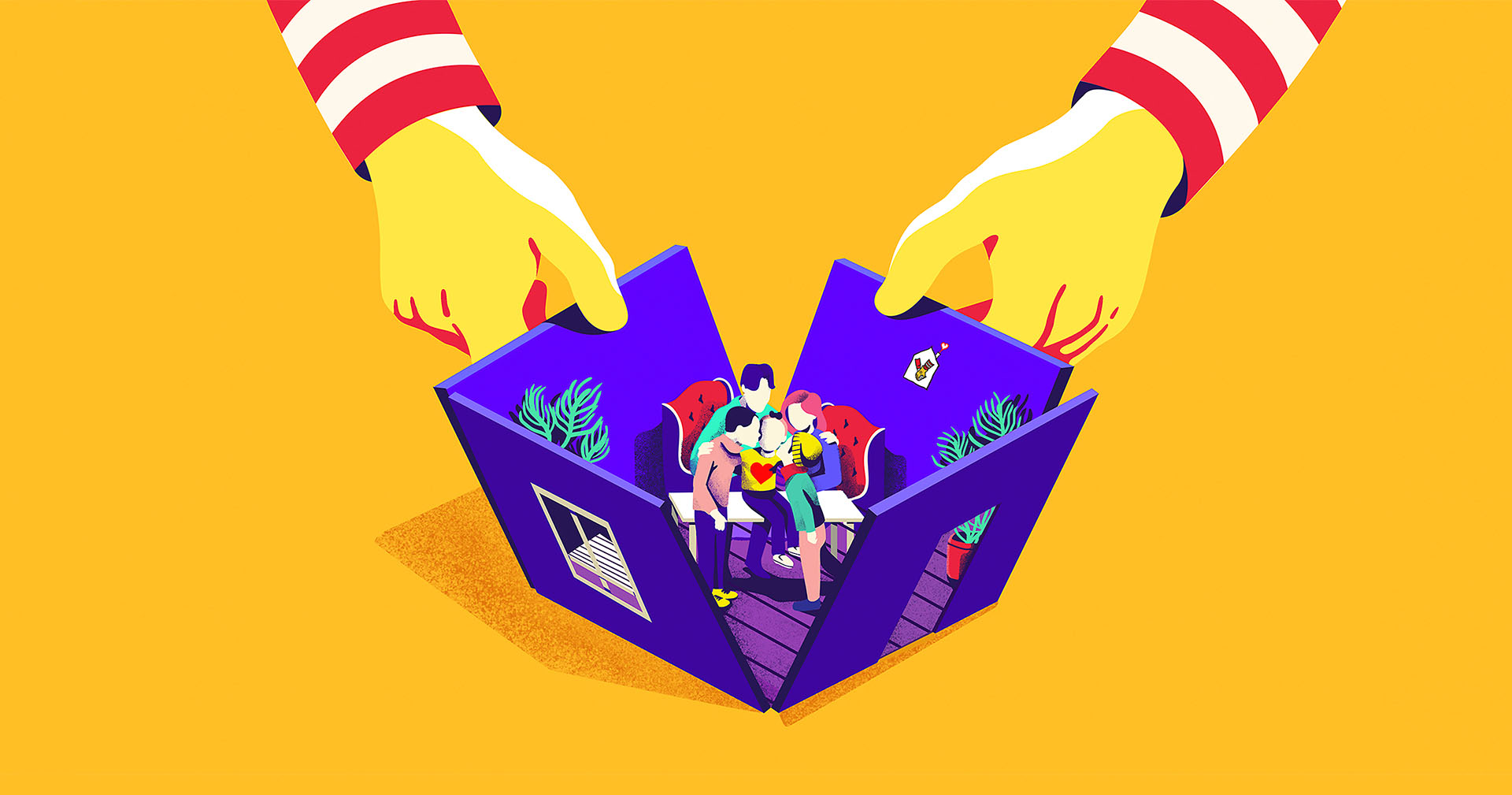 mcdonalds Ronald McDonalds campaign digital illustration Leo Natsume f.jpg