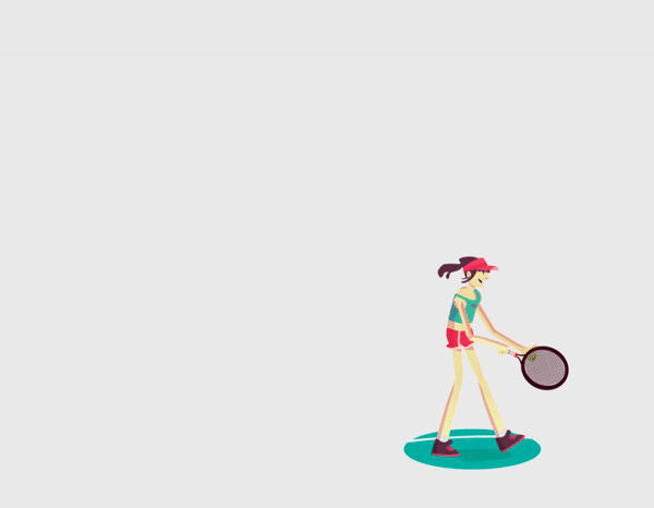 google doodle rio 2016 Character Olympics flat design flat sports mobi (2).gif