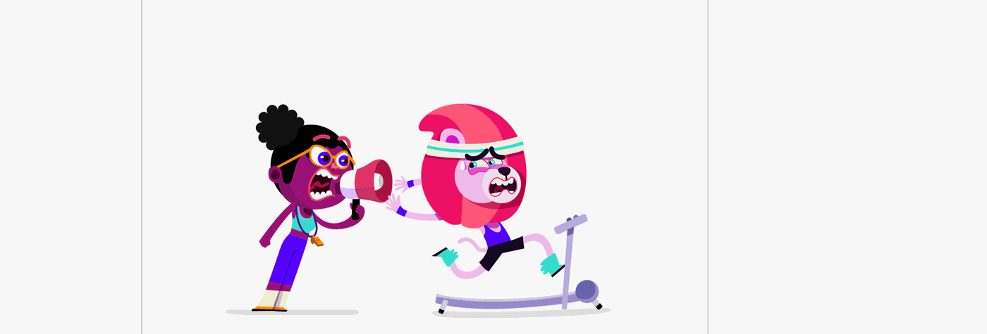 google Allo sticker design Creativity trends creative flat innovation (2).gif