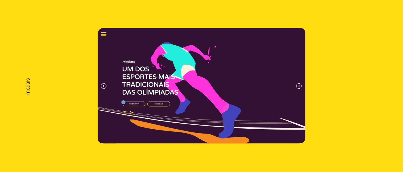 zh Animation UI creative Olympics Character liquid motion Web flat des (12).gif