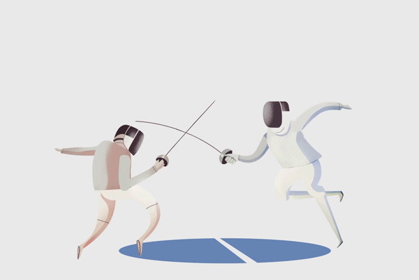 google doodle rio 2016 Character Olympics flat design flat sports mobi (3).gif