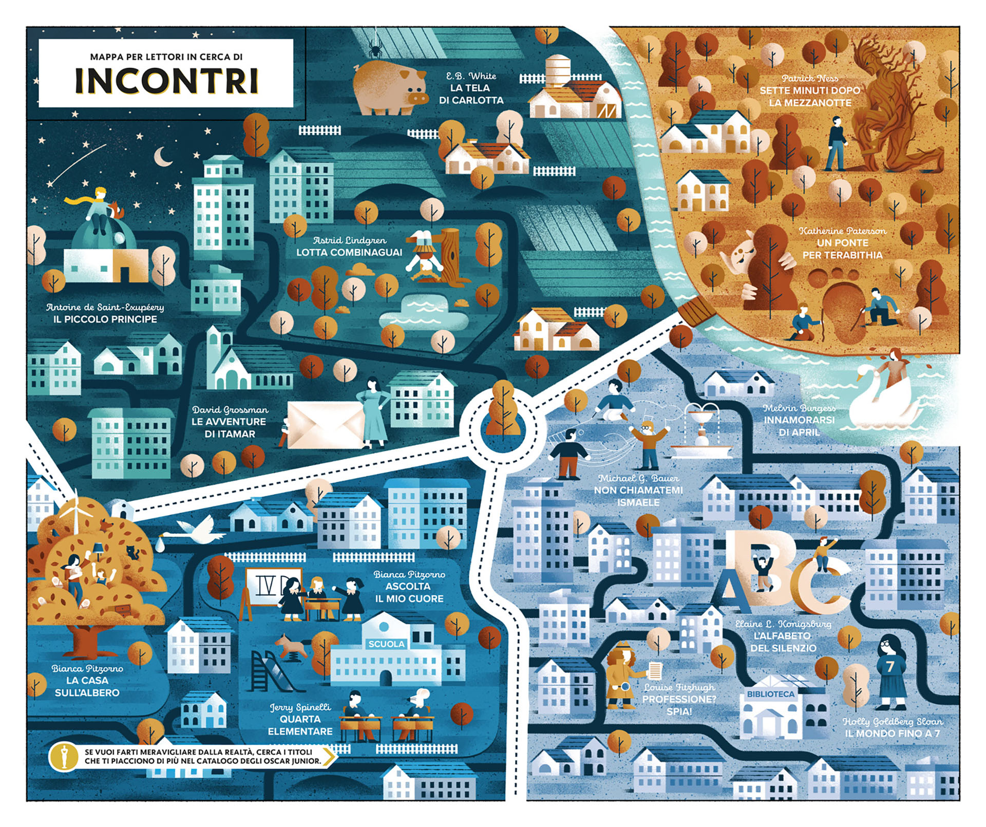 book Conceptual Map illustrated map ILLUSTRATION  literature map maps (3).jpg