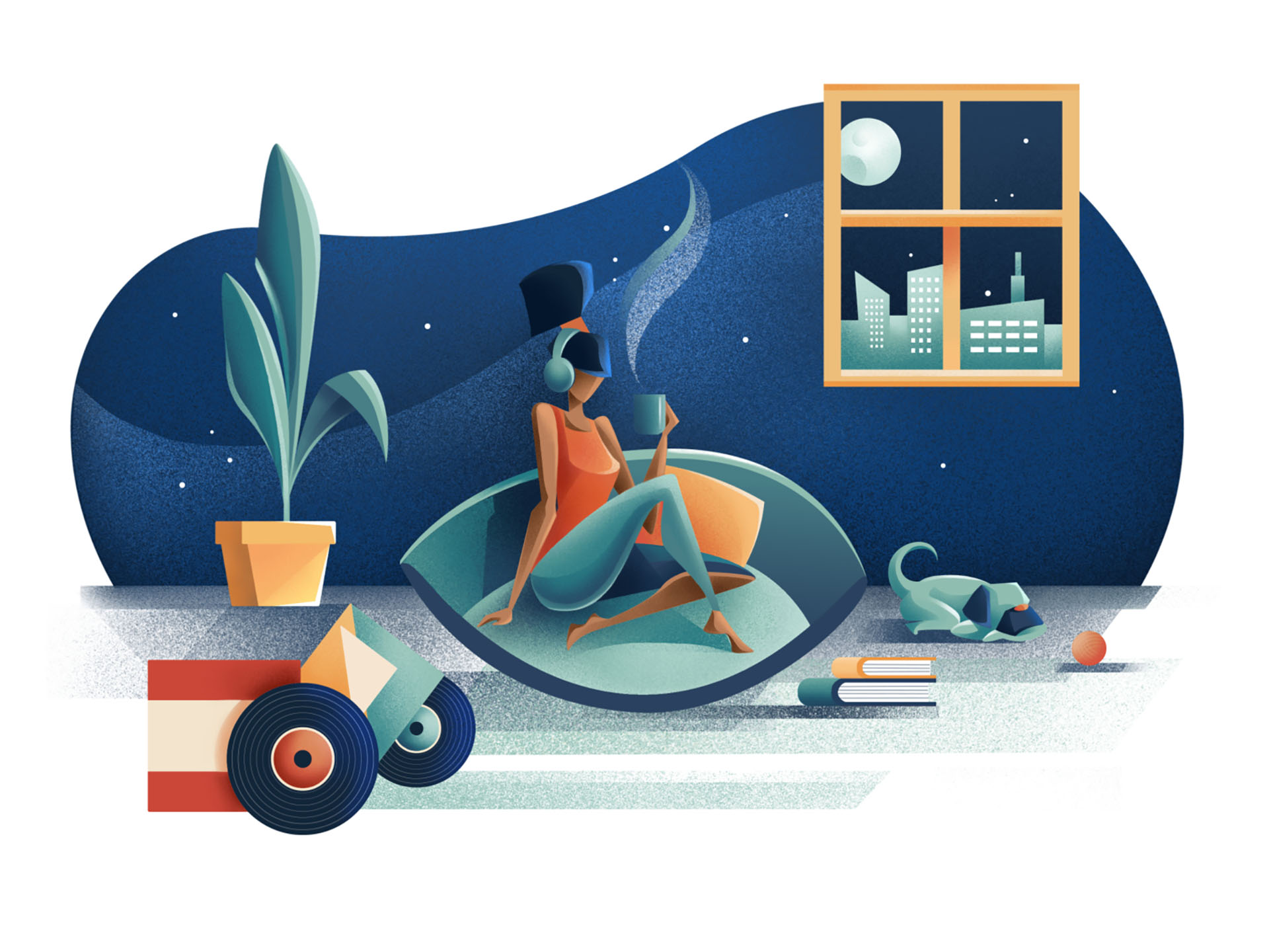 Illustrations for Quartz homepage and app on Behance (4).jpg