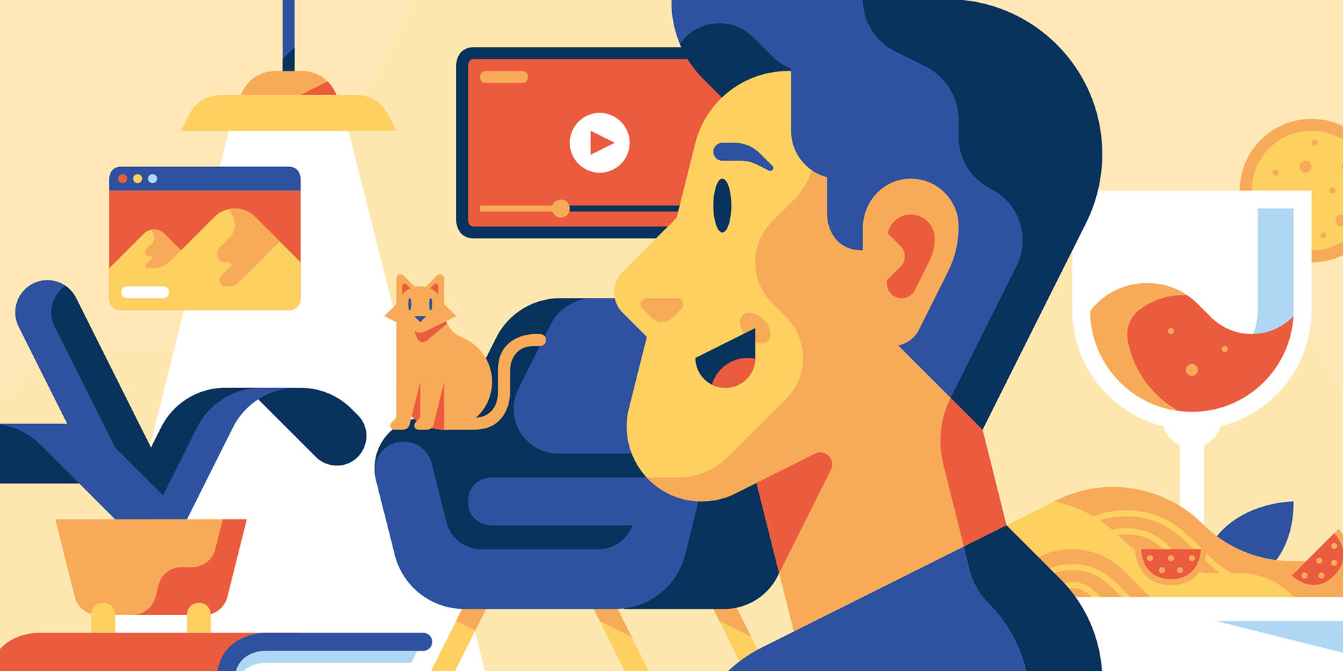 Illustrations for Quartz homepage and app on Behance (9).jpg