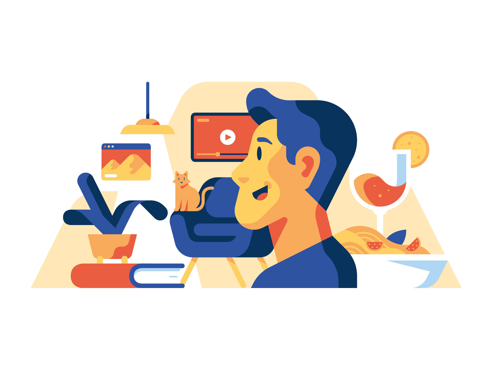 Illustrations for Quartz homepage and app on Behance (11).jpg