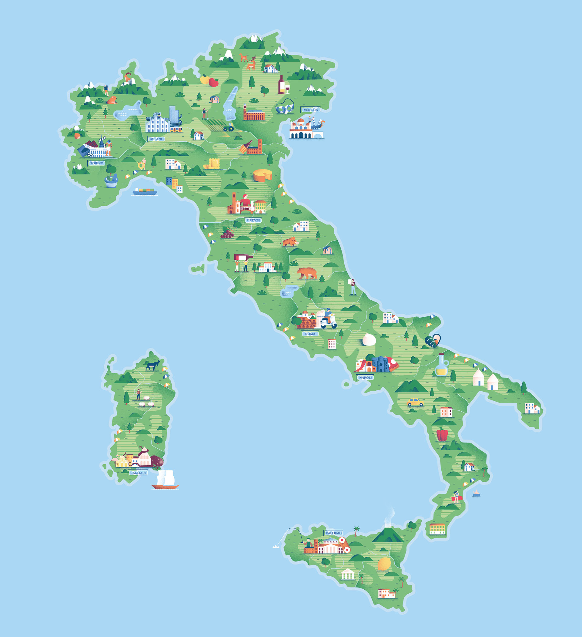 Italy map map Italy nutella illustrated map Illustration Map.jpg