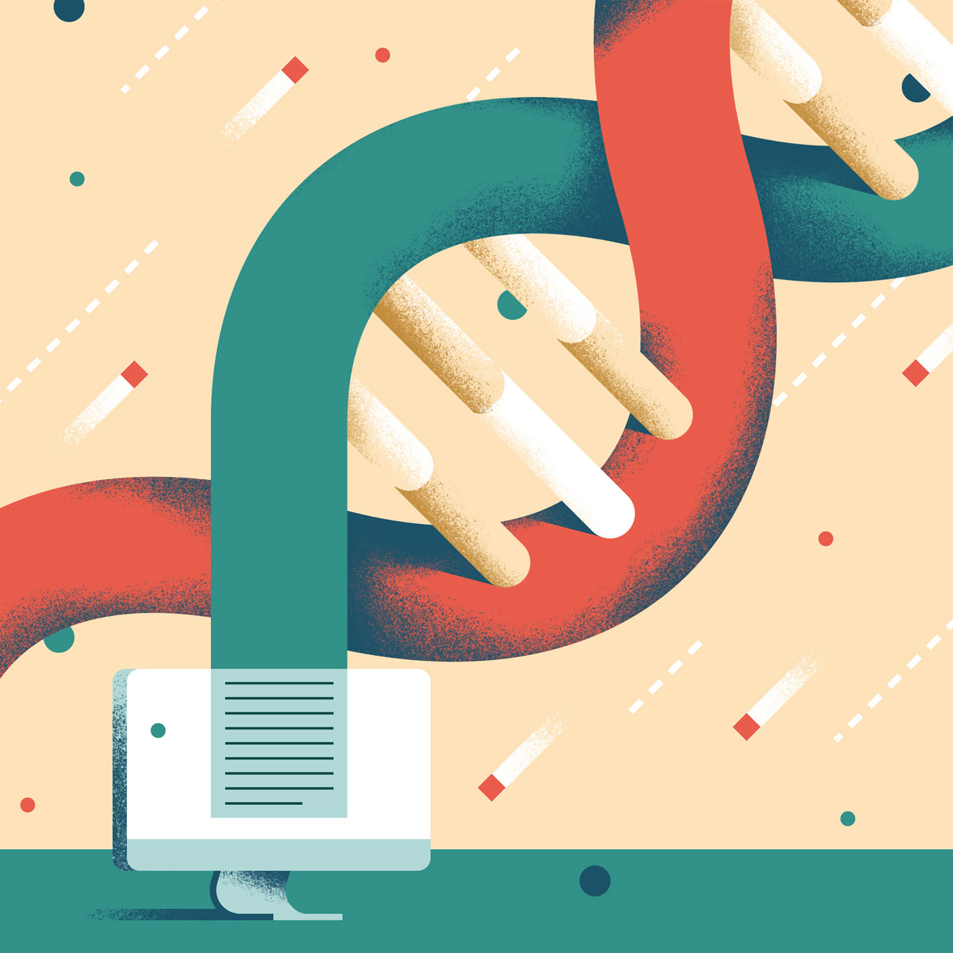 Quartz Editorial Illustrations on Behance.jpg