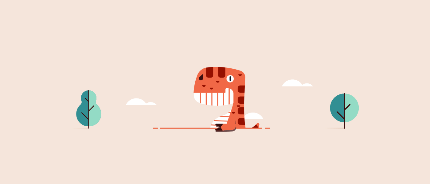 video animation  ILLUSTRATION  dynamic price Dinosaur Cinema ticket Fi (6).gif