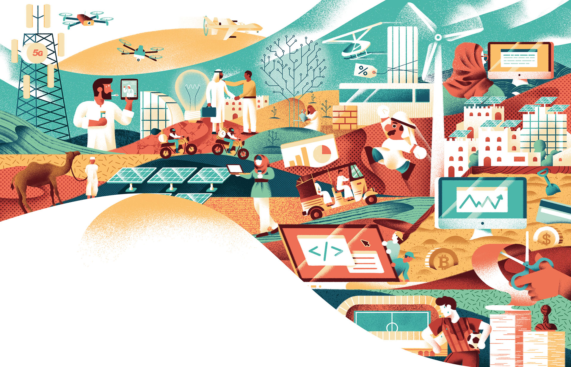 Wired Editorial Illustration Arab middle east wired illustration sprea (3).jpg
