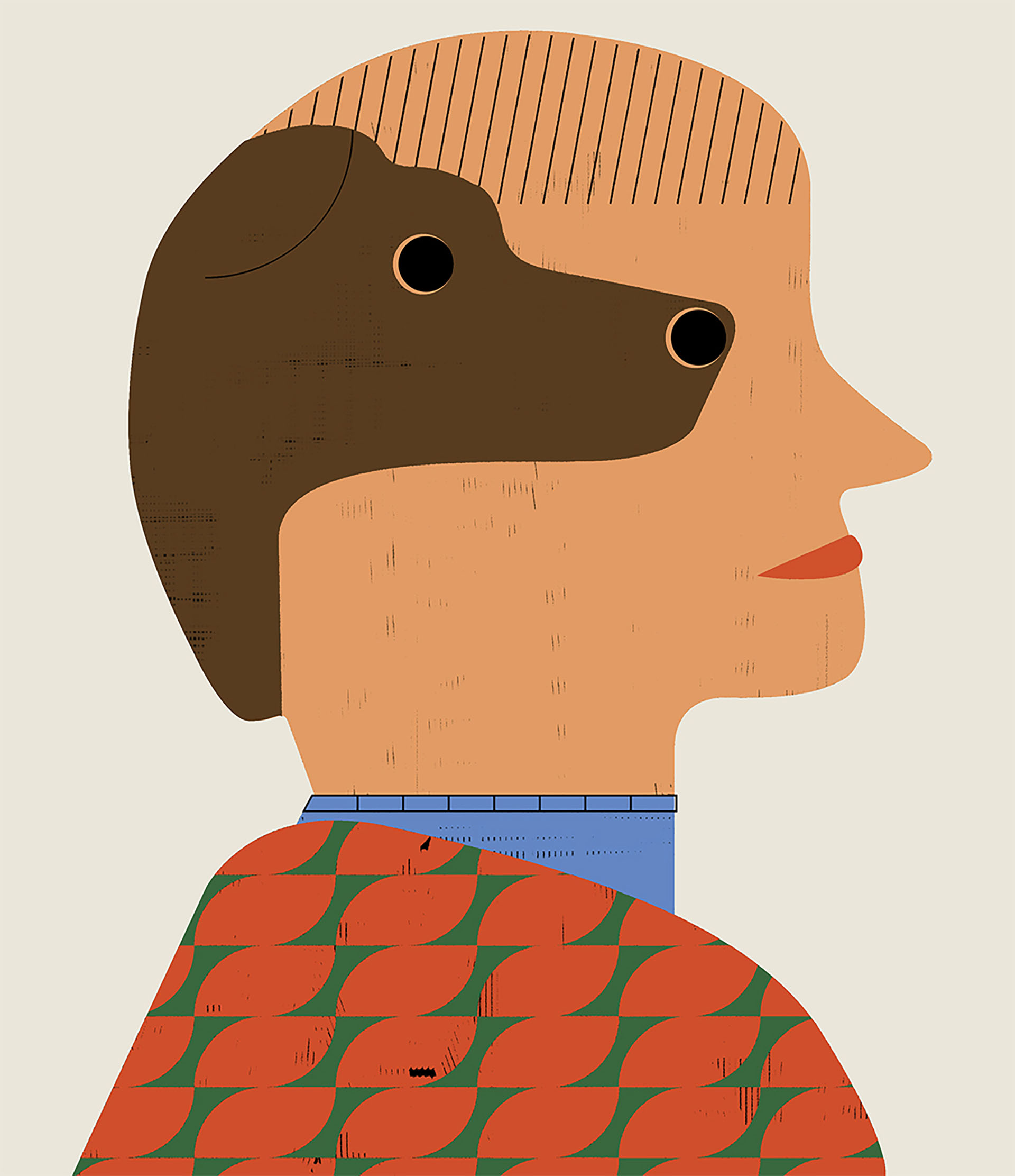 portrait Fashion  animal Retro colorful cultural people pattern funny-1.jpg