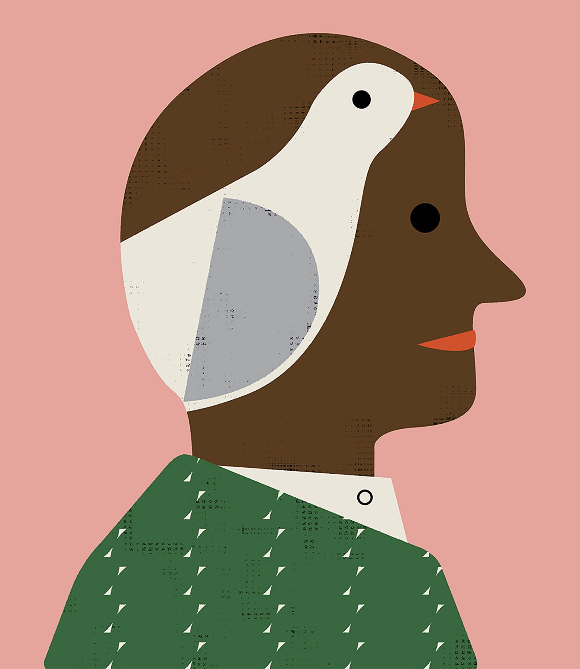 portrait Fashion  animal Retro colorful cultural people pattern funny-3.jpg