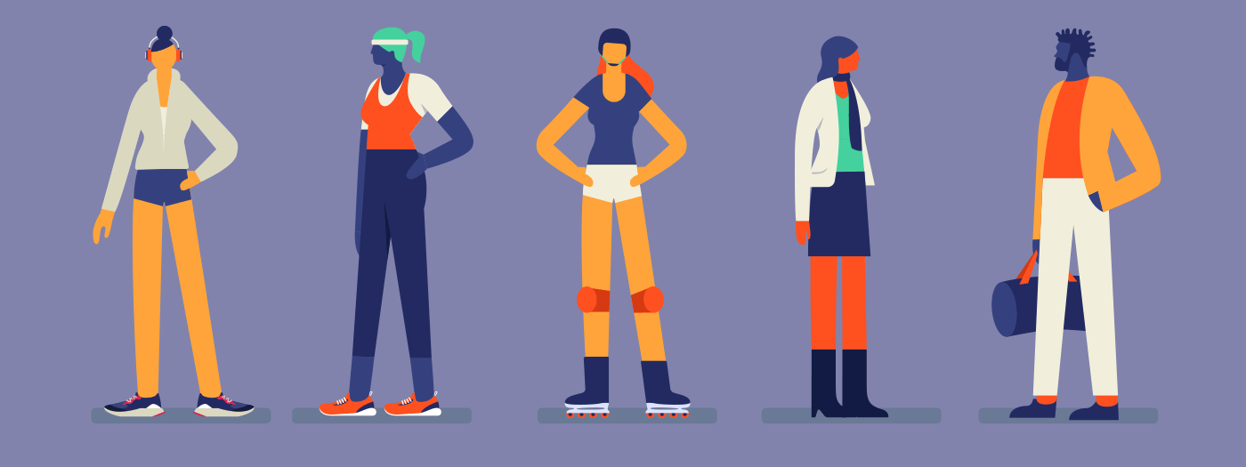 Amazon animation  app band creative direction Halo Health ILLUSTRATION (2).gif